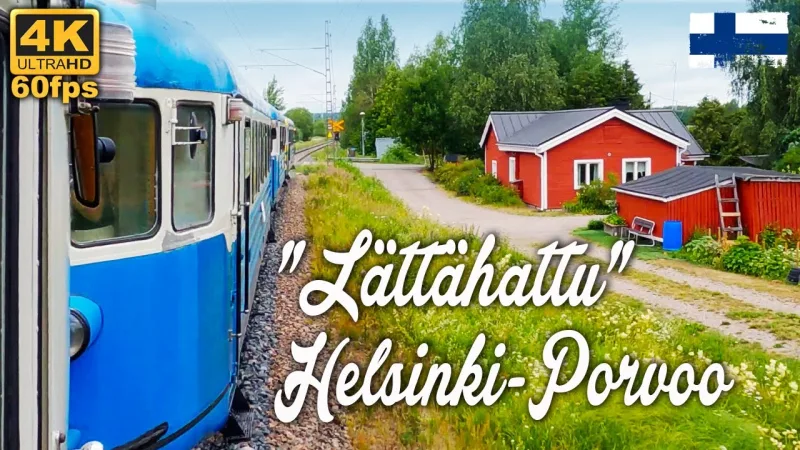 See Beautiful Finland on the Historic Lättähattu Train 🇫🇮